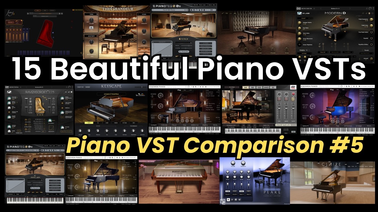 15 прекрасных фортепианных VST, разоривших мой кошелек | Сравнение фортепианных VST #5