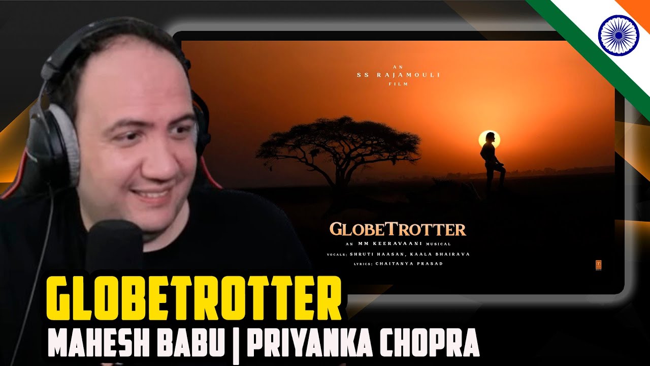 🇮🇳 Реакция GlobeTrotter - Махеш Бабу | Приянка Чопра, Притхвирадж, С.С. Раджамоули, М.М. Кираваани