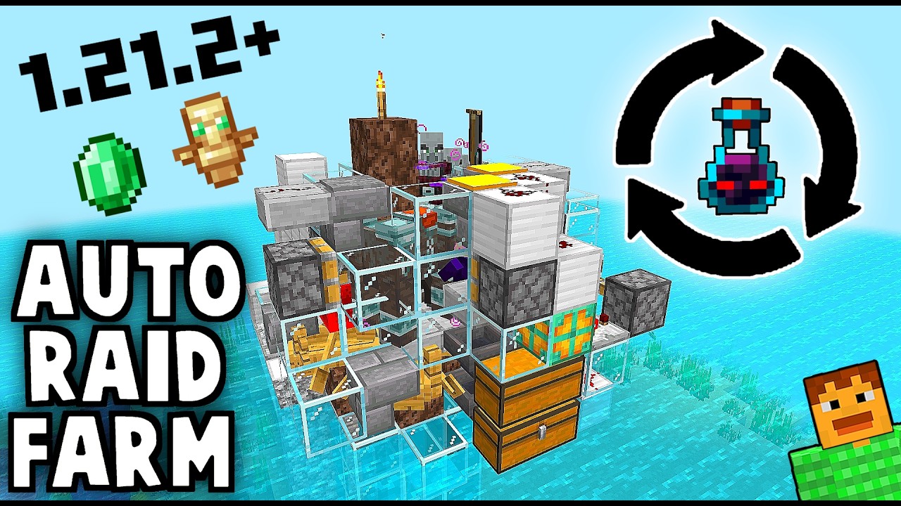 NEW Auto Raid Farm that NEVER Stops&hellip; 1.21.2-1.21.11+  [TUTORIAL]