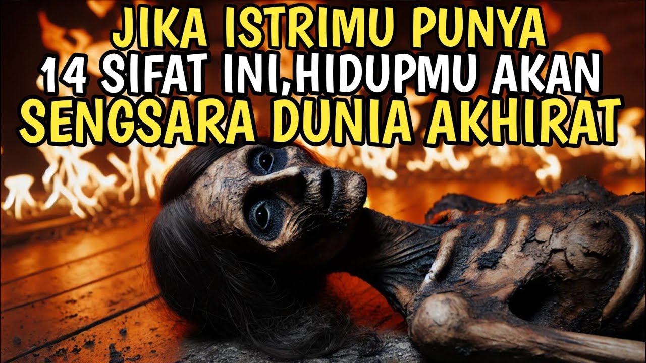 14 SIFAT ISTRI YANG BISA MENYEBABKAN SENGSARA DUNIA AKHIRAT