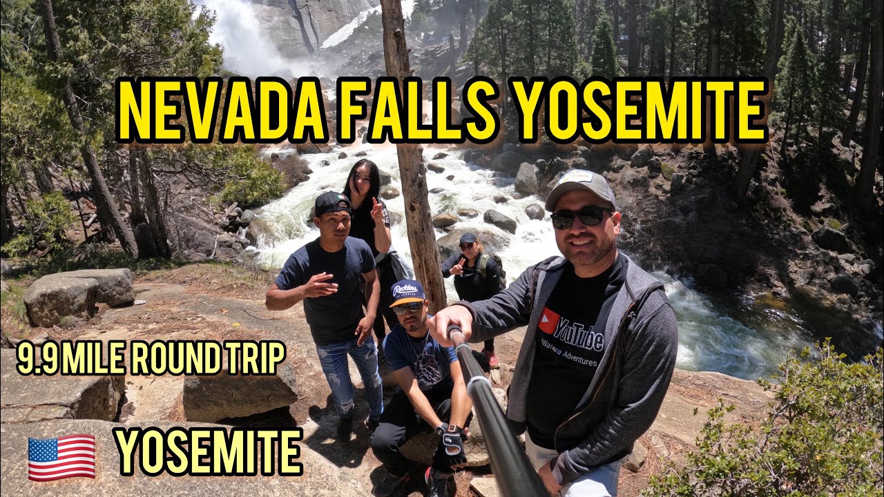 🇺🇸NEVADA FALLS ONE BIG CHALLENGE TO THE TOP