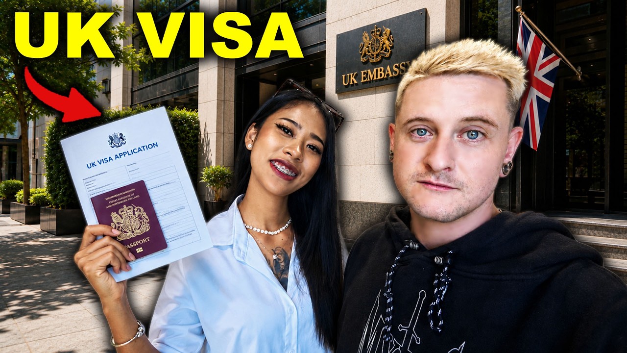 My Thai Girlfriend's UK VISA RESULTS in Bangkok! 🇬🇧