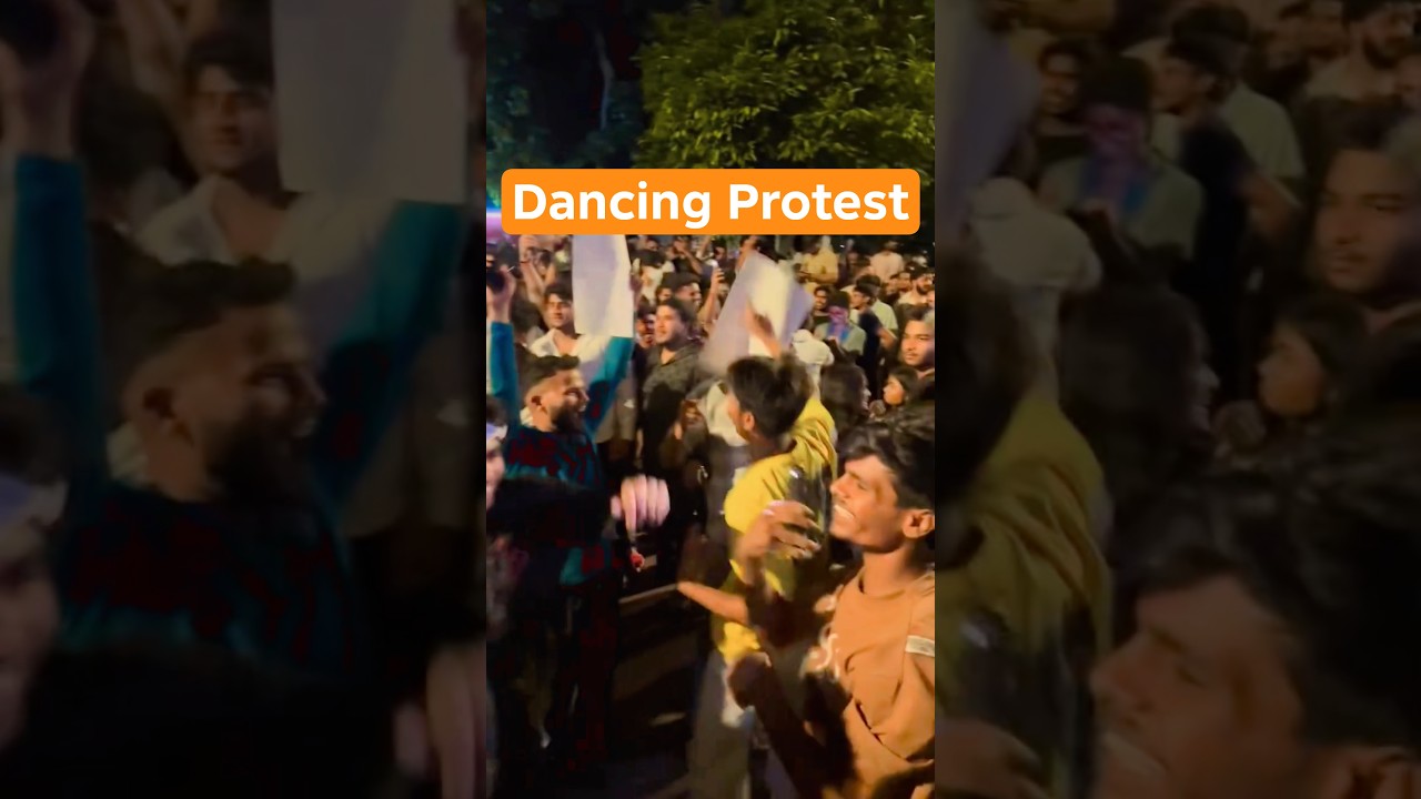 Dancing 🕺 protest|Cjp protest#viral video|Delhi jantar mantar protest Gen z |Bihar student protest
