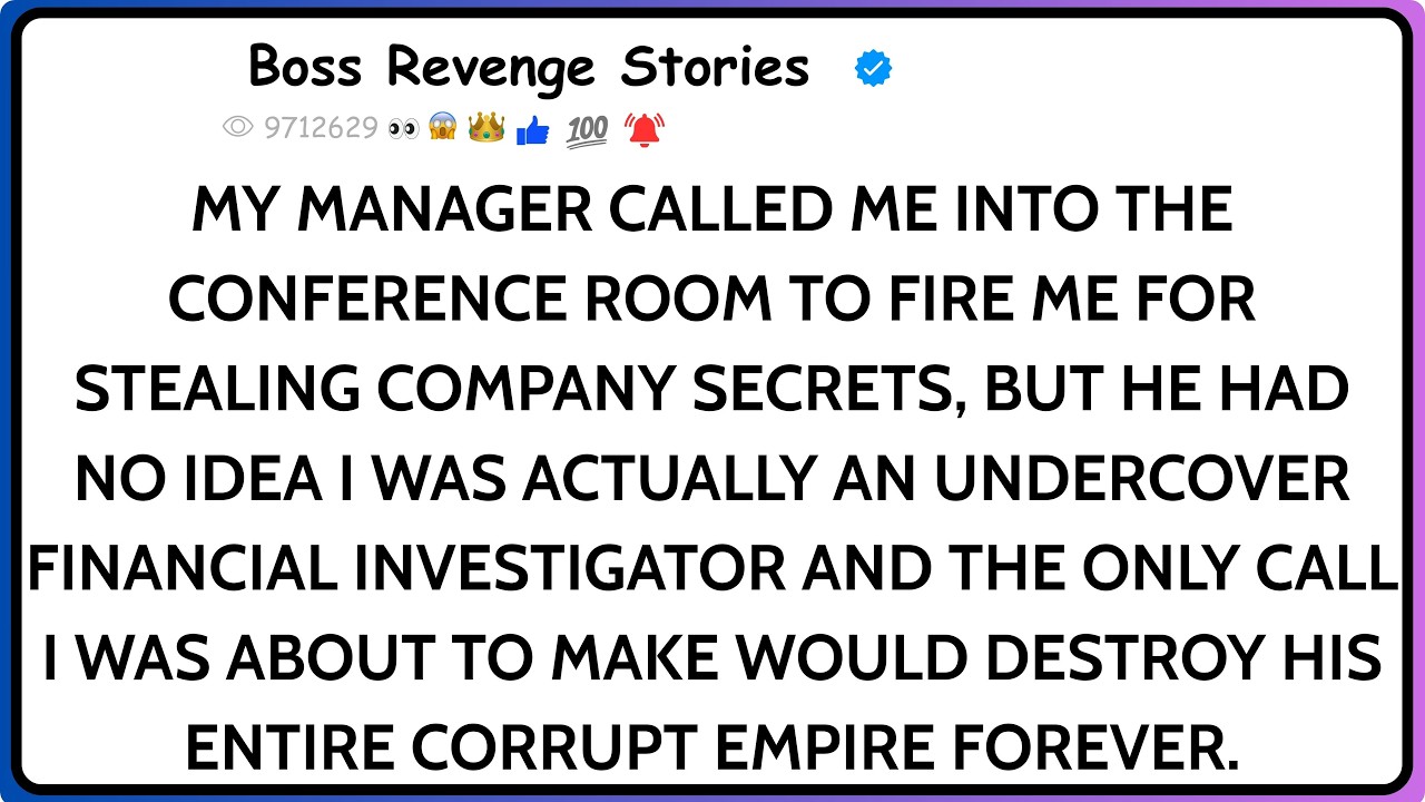 My Manager Said I Was Under Investigation—So I Called My Real Employer