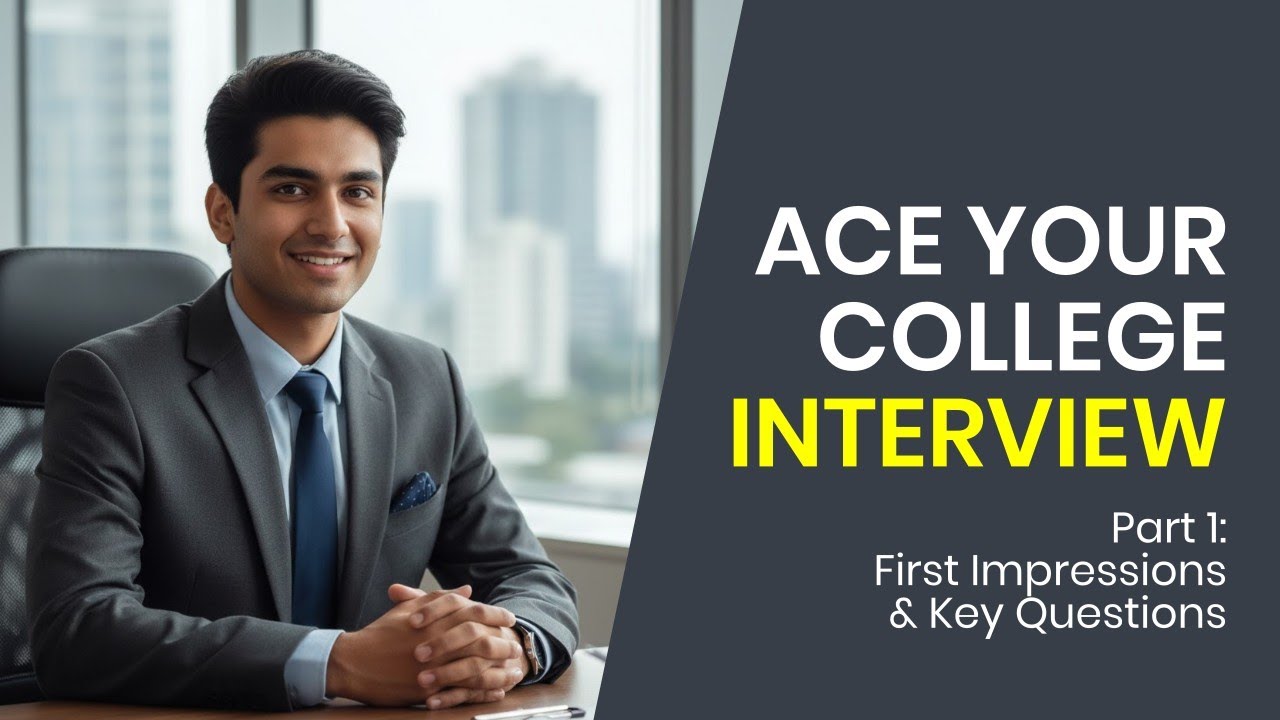Master Your College Interview: Essential Tips for Success (Part 1)