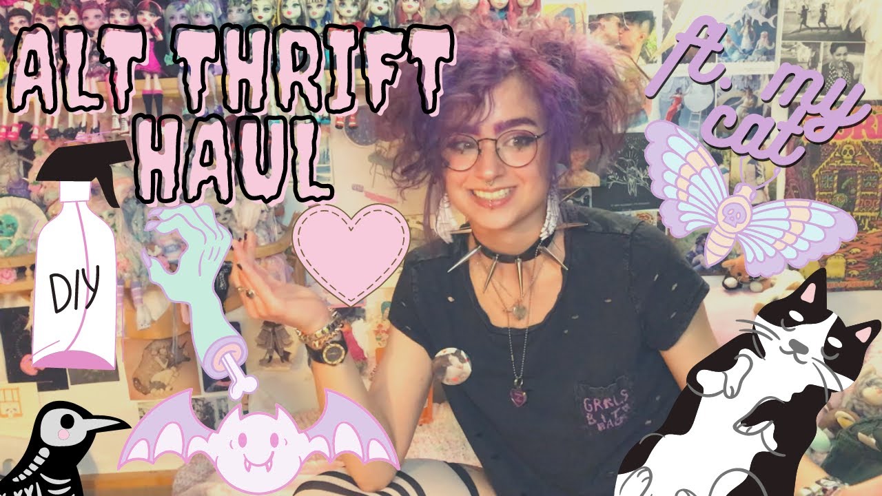 DIY Alt Thrift Haul (Part 1 - The Haul)