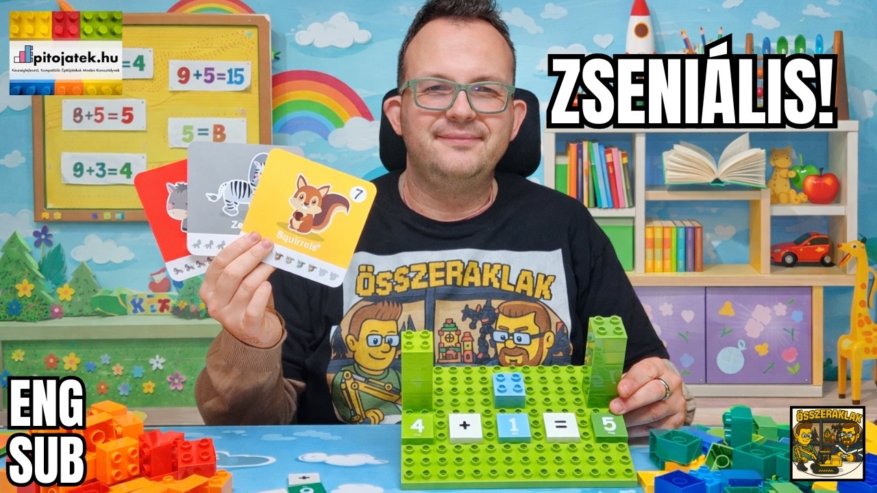 Ismerd meg a számokat! - Wange 510 Matematikai készségfejlesztő készlet bemutató - Epitojatek.hu