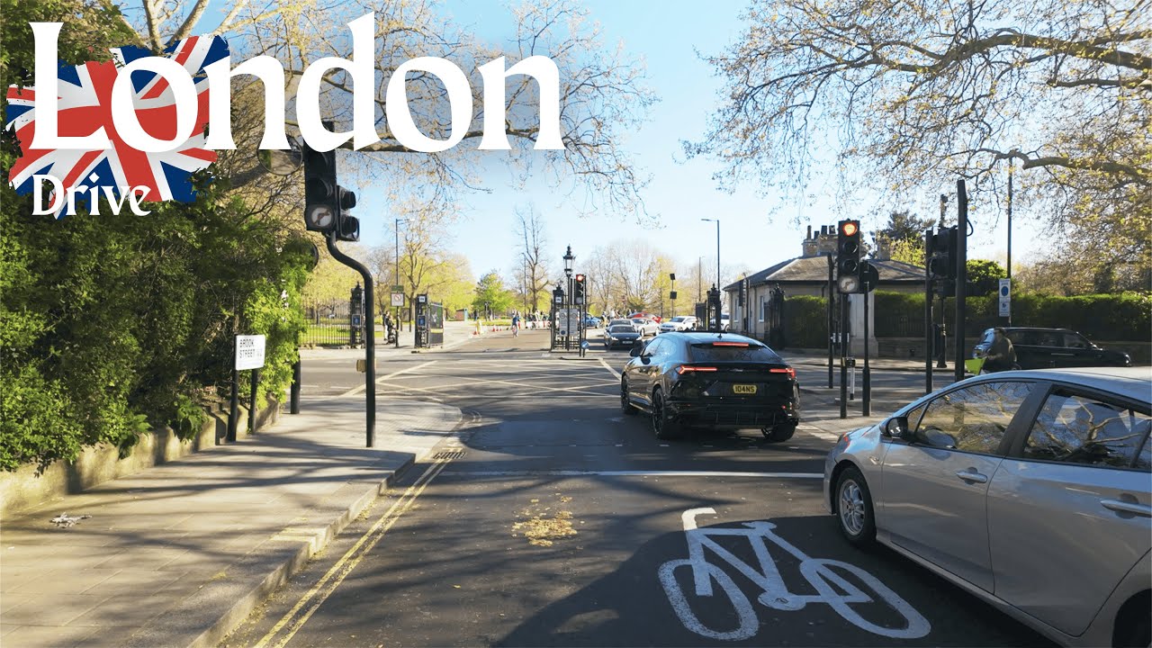 4K Driving London – Escaping the City During Rush Hour Madness 🚗💨