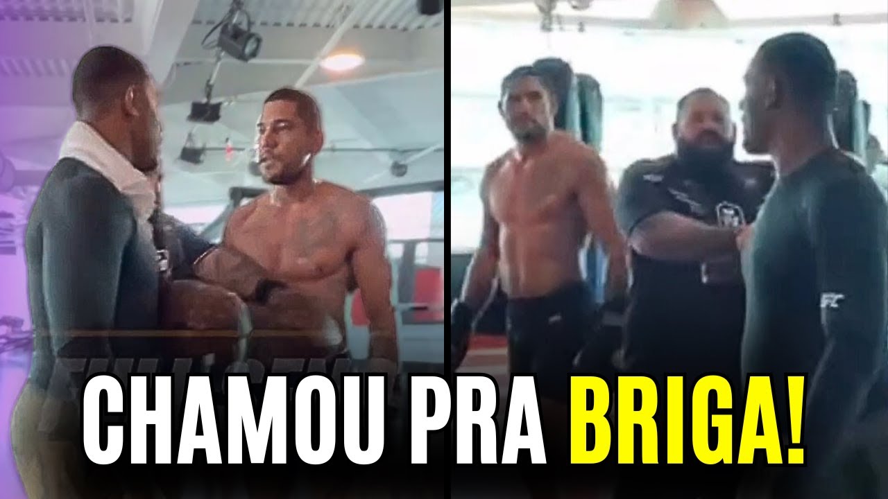 TRETA! POATAN E JAMAHAL HILL QUASE BRIGAM NO UFC PI!