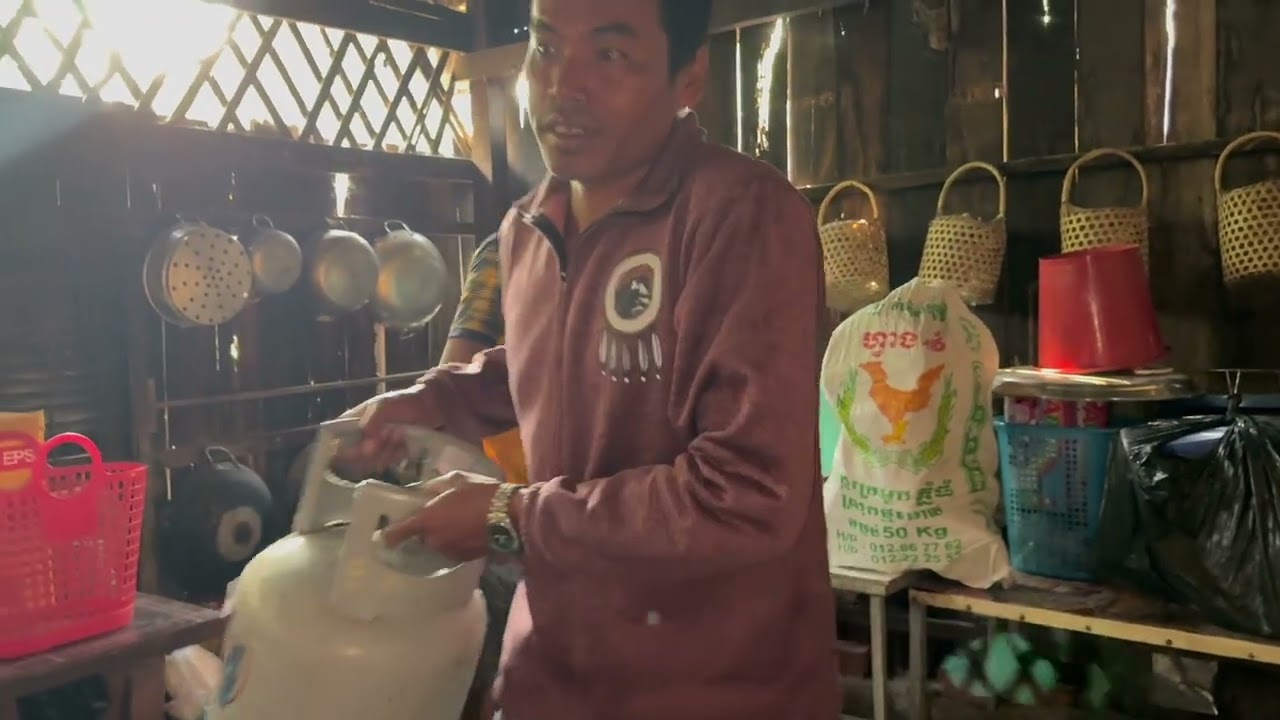 We're having Samlor Machu with lotus stem for lunch today