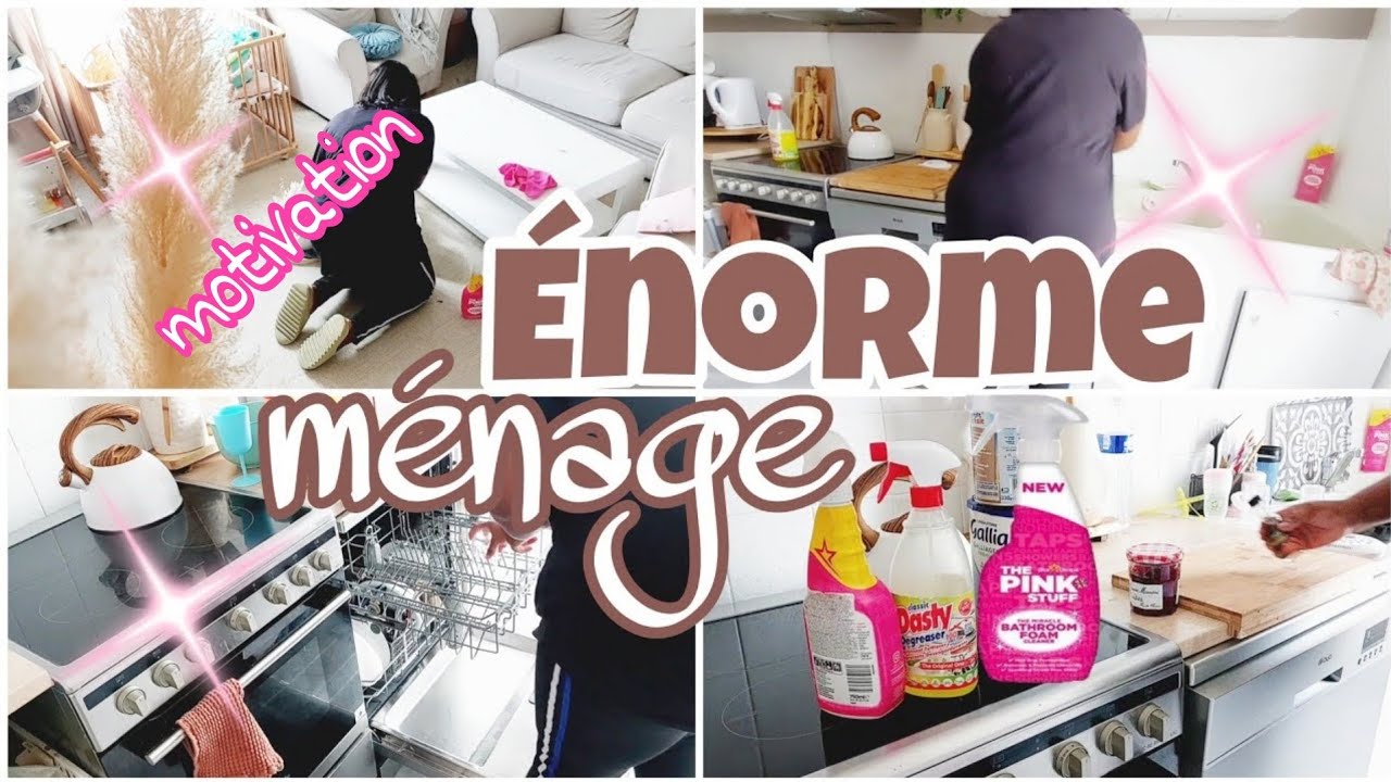 GROSSE MOTIVATION MÉNAGE POUR UNE MAISON PROPRE//cleaning motivation  #cleaning
