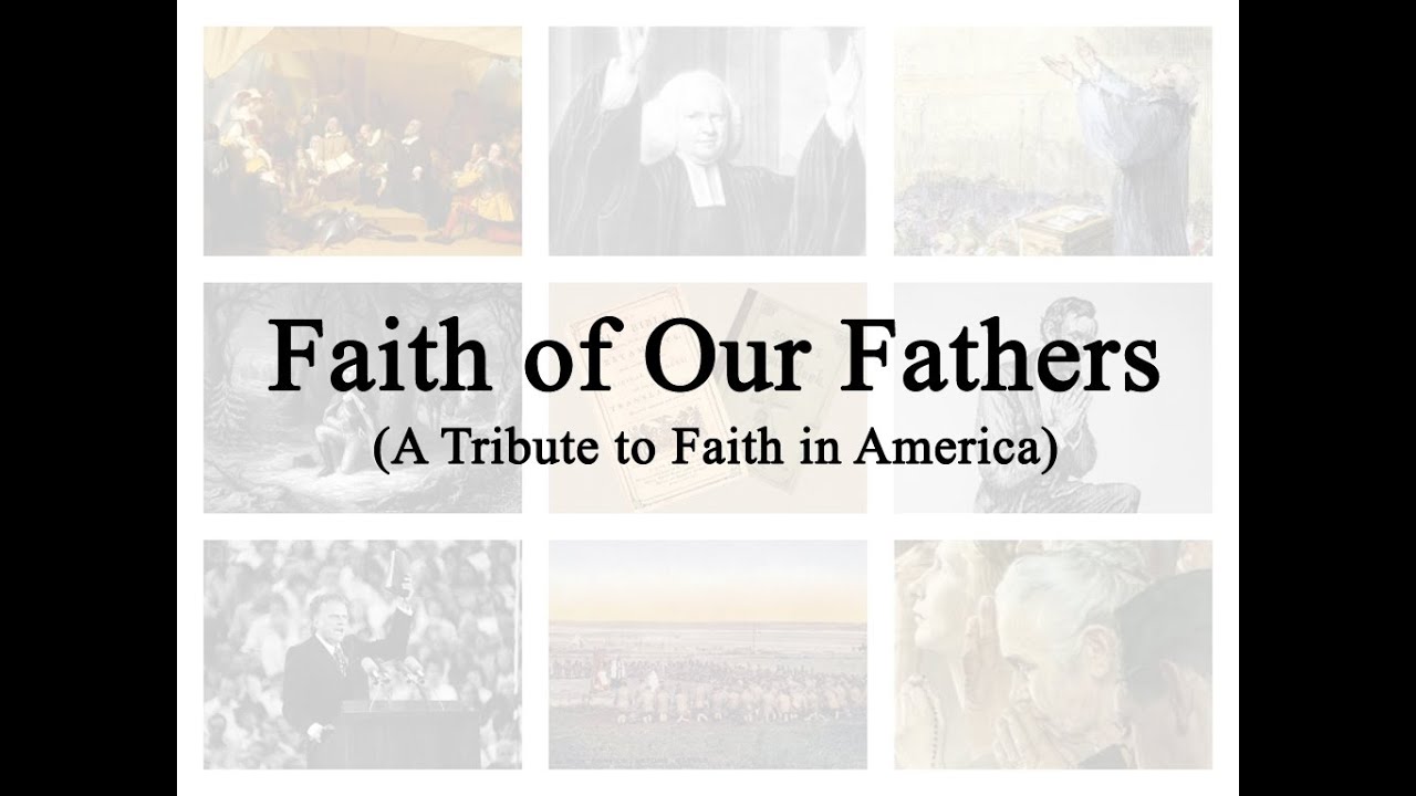 Faith of Our Fathers (Hymn Charts with Lyrics, Contemporary)