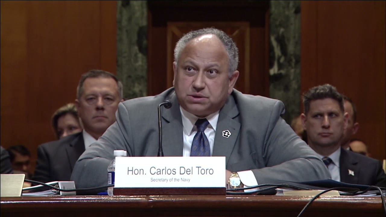 Senator Lisa Murkowski Questions Carlos Del Toro at the Defense Appropriations Subcommittee Hearing