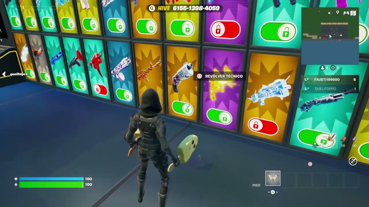 REVELE TRES SECRETOS EN 1V1 WITH EVERY GUN
