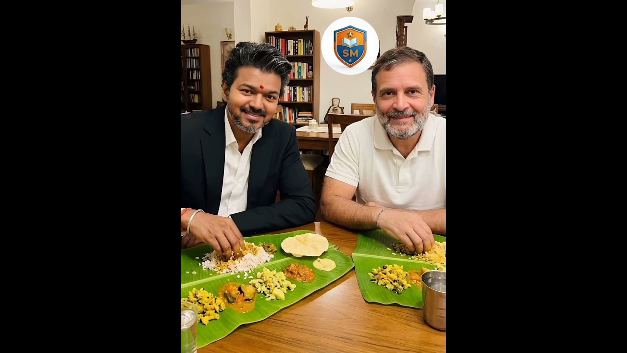 Vijay Meets Rahul Gandhi: A Special Lunch Conversation