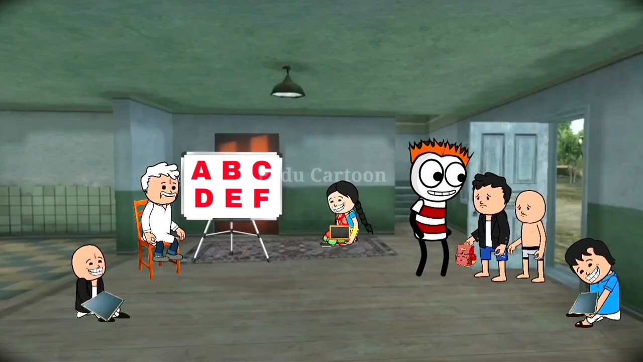 ফুটো কাকা আজকে স্কুলে যাব না 🤣 | চু কিত কিত🤣 Bangla Funny Cartoon Video Padu Cartoon 