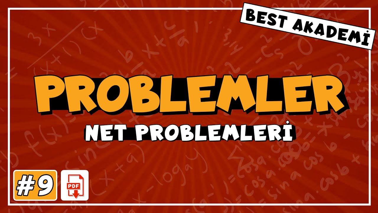 Net Problemleri | Soru Çözümü | TYT 2021 | Matematiğin En Kolay Hali #problemler #tyt #matematik