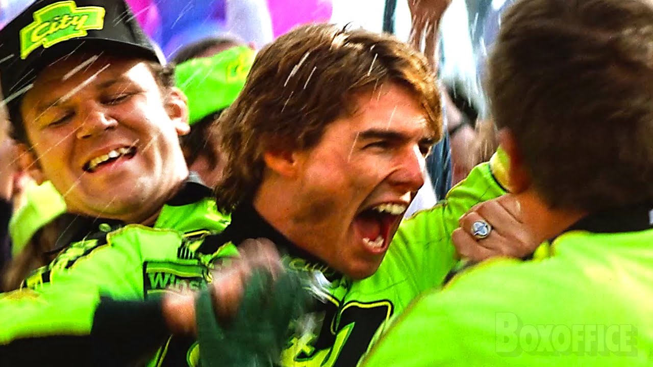 Tom Cruise é o MELHOR Piloto | TODAS as Melhores Corridas de Dias de Trovão 🌀 4K