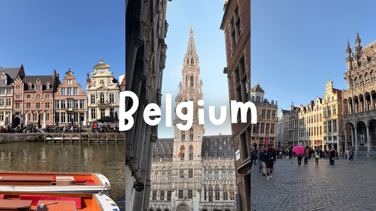 A dreamy weekend in Belgium | Brussels, Bruges & Ghent 🇧🇪🧇