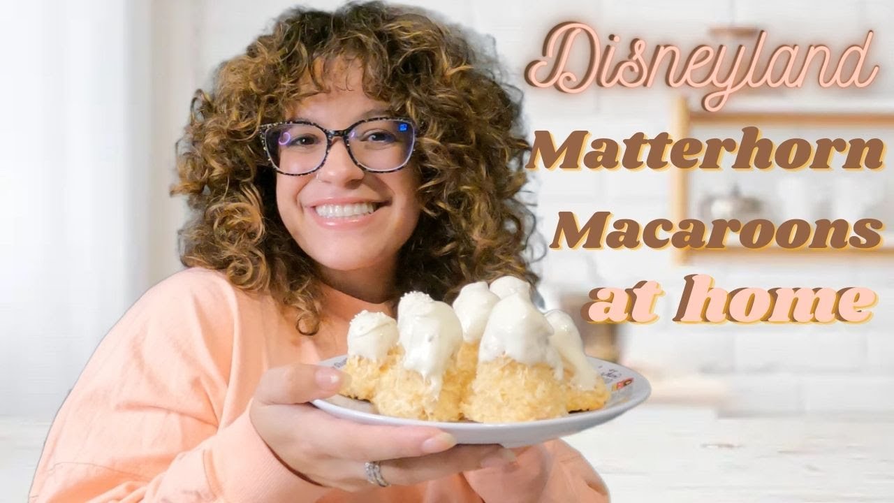 Eat & Recreate: How to Make Homemade Matterhorn Macaroon From Disneyland!