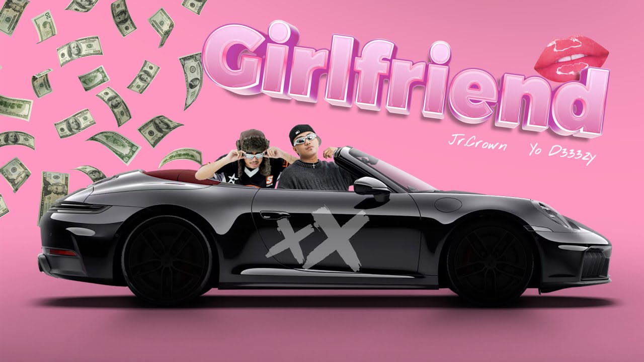 Jr.Crown - GIRLFRIEND ft. Yo D333zy (Official Lyric Video)