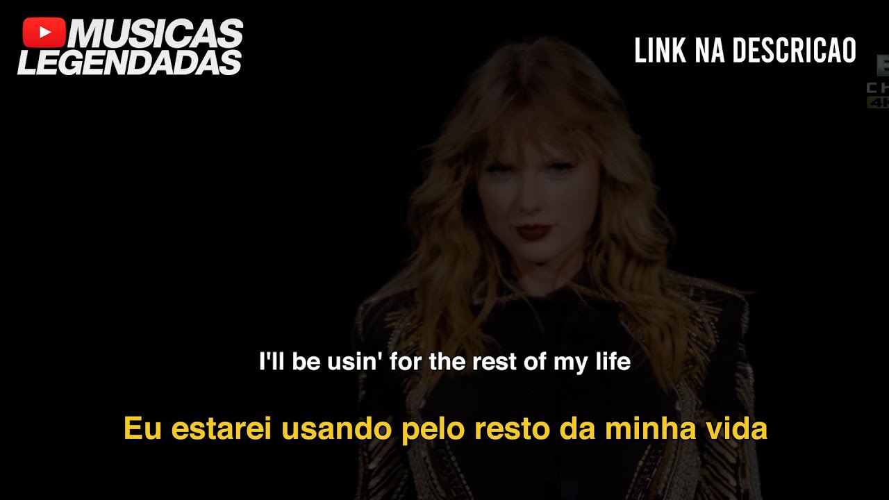 (Ao vivo) Taylor Swift - Don't Blame Me (Legendado | Lyrics + Tradução)