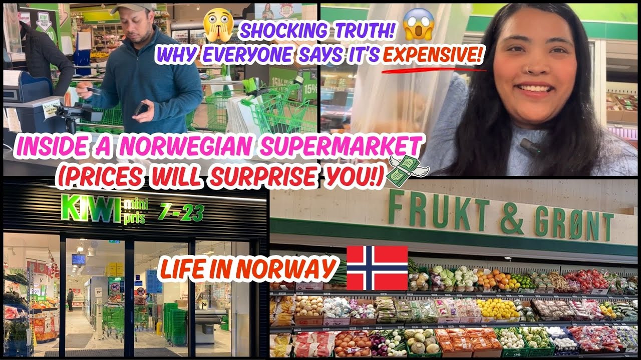 Inside a Norwegian Supermarket |Grocery prices in Norway| Life in Norway| Lifestyle daily Hindi vlog