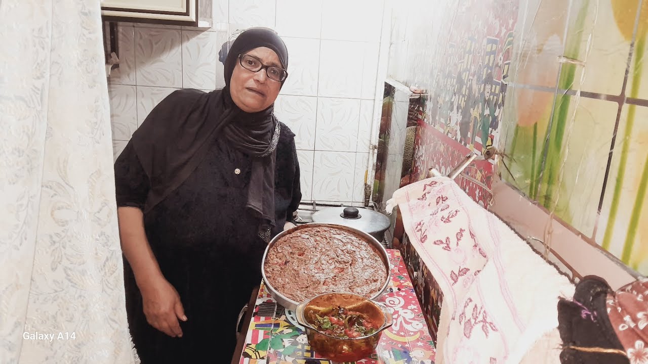 طريقه عمل العجه والفلفل بالطماطم تعالوا نشوفوا الطريقه 