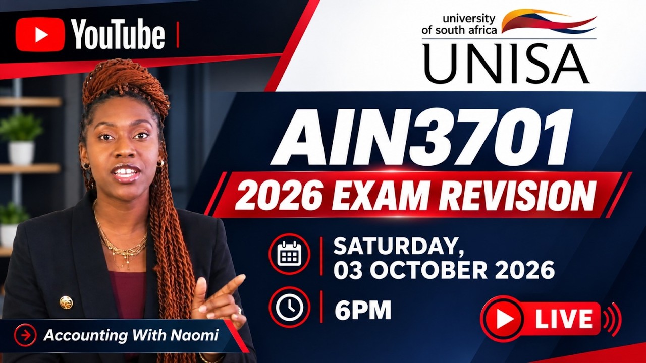 AIN3701 EXAM REVISION|2026| PART 1 | UNISA (VBA)