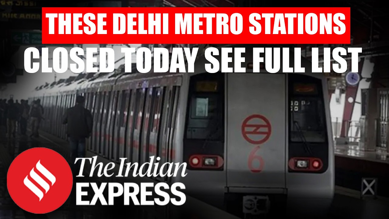 Delhi Metro Shutdown Continues! 17 Stations Closed Again Today