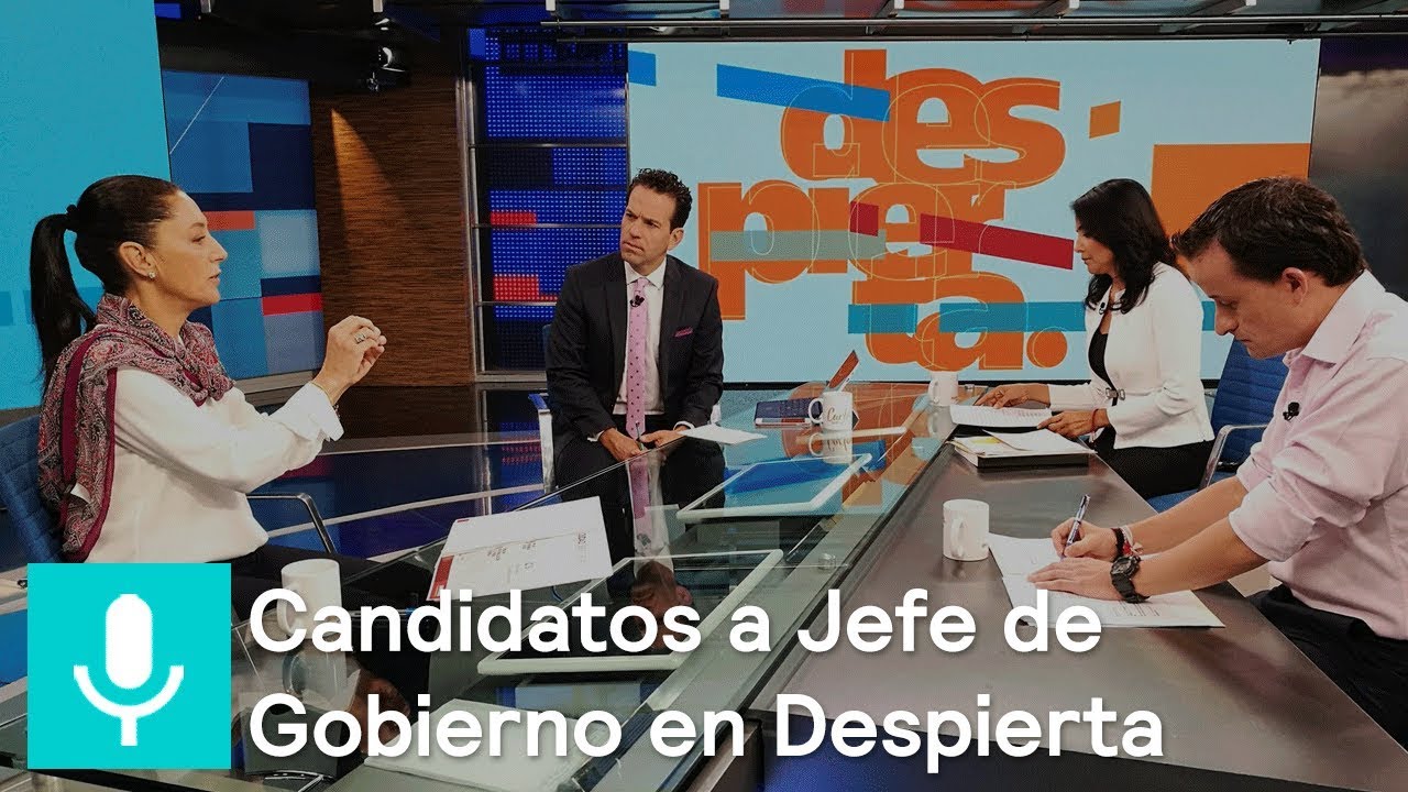 Candidatos a la Jefatura de Gobierno de la CDMX, en Despierta - Despierta con Loret