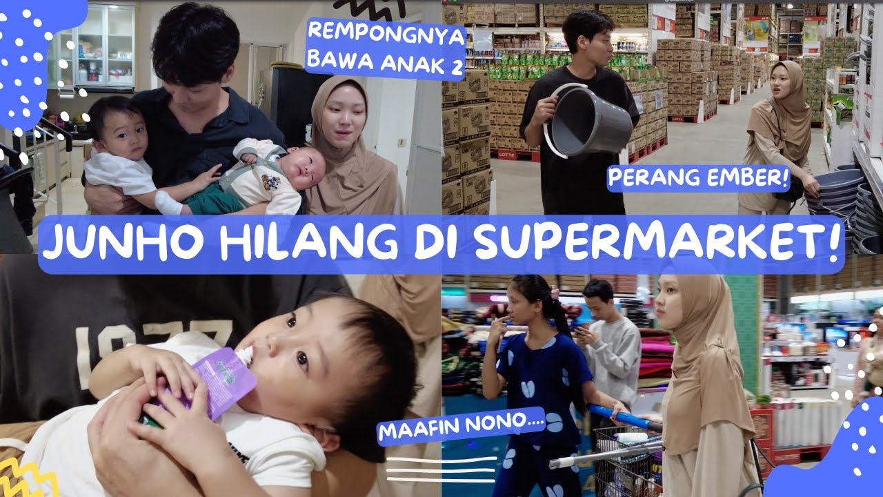 KEREMPONGAN BELANJA BULANAN! JUNHO SAMPE HILANG!
