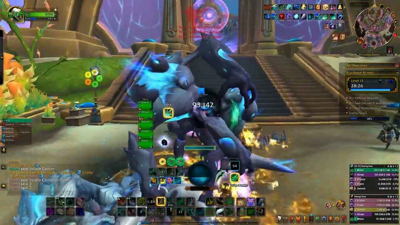 +13 Eco-Dome Al'dani - Mistweaver Monk POV (WoW: Ghosts of K'aresh)