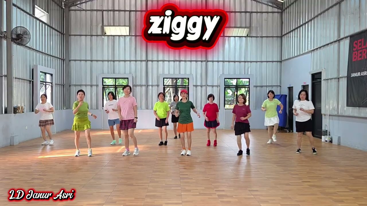 Ziggy Line Dance || Choreo:Gary Lafferty (UK) - February 2026