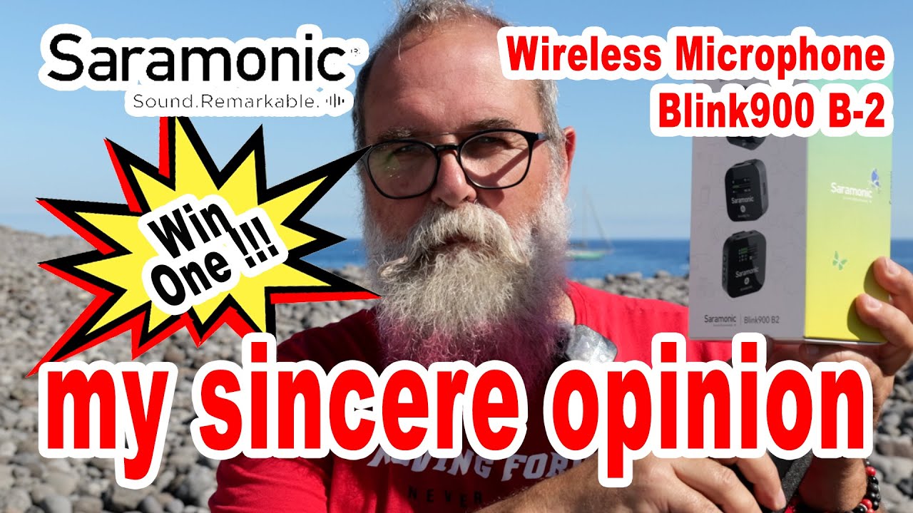 Review of Wireless Microphone Saramonic Blink900 B2 - IN ENGLISH