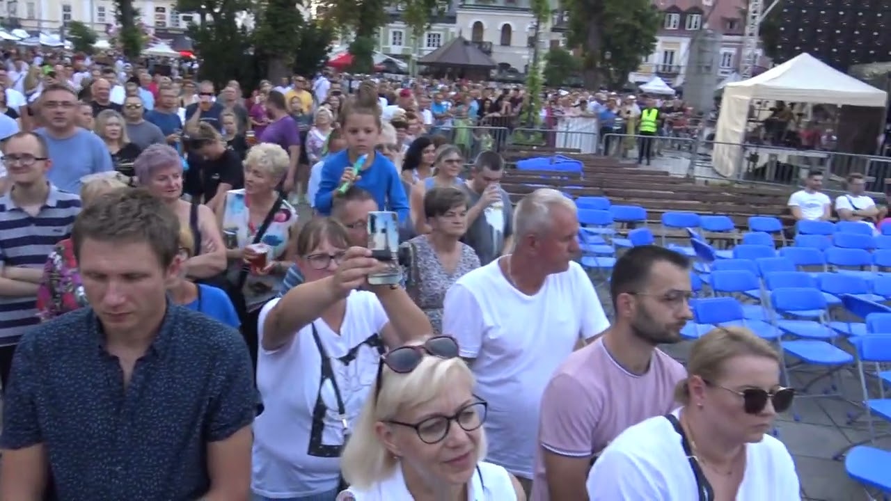 Koncert zespołu Goya na Chmielakach Krasnostawskich 2023. Magdalena Wójcik w rodzinnym Krasnymstawie