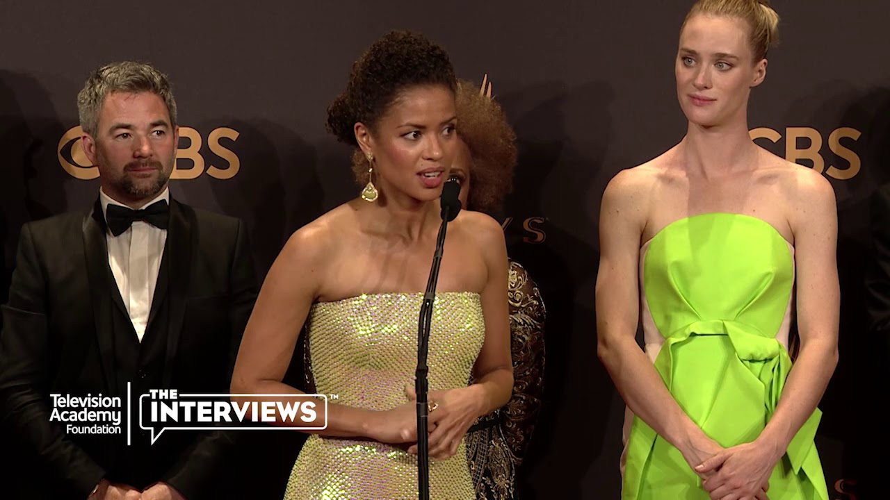 Gugu Mbatha-Raw, Mackenzie Davis and Denise Burse on 