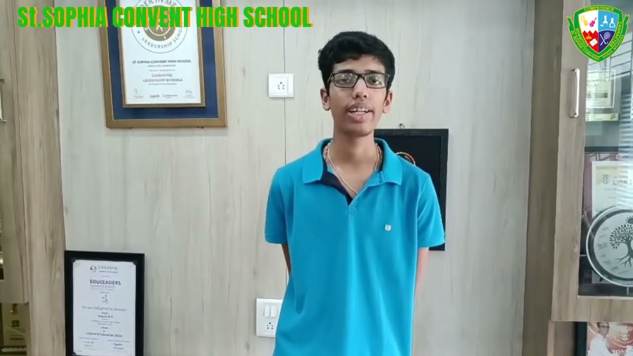 10th CBSE Topper |St. SOPHIA CONVENT HIGH SCHOOL | Motivation |Toppers Talk