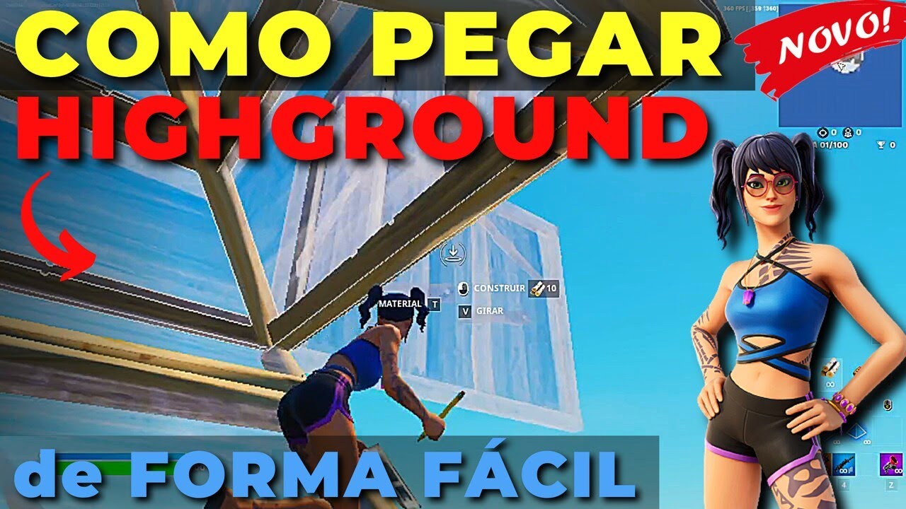 COMO pegar o HIGHGROUND muito R&Aacute;PIDO de FORMA F&Aacute;CIL E SIMPLES