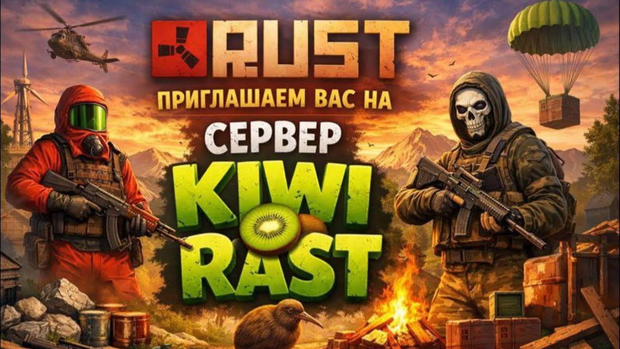 Ждём всех на KIWI RUST в Раст ( Rust )