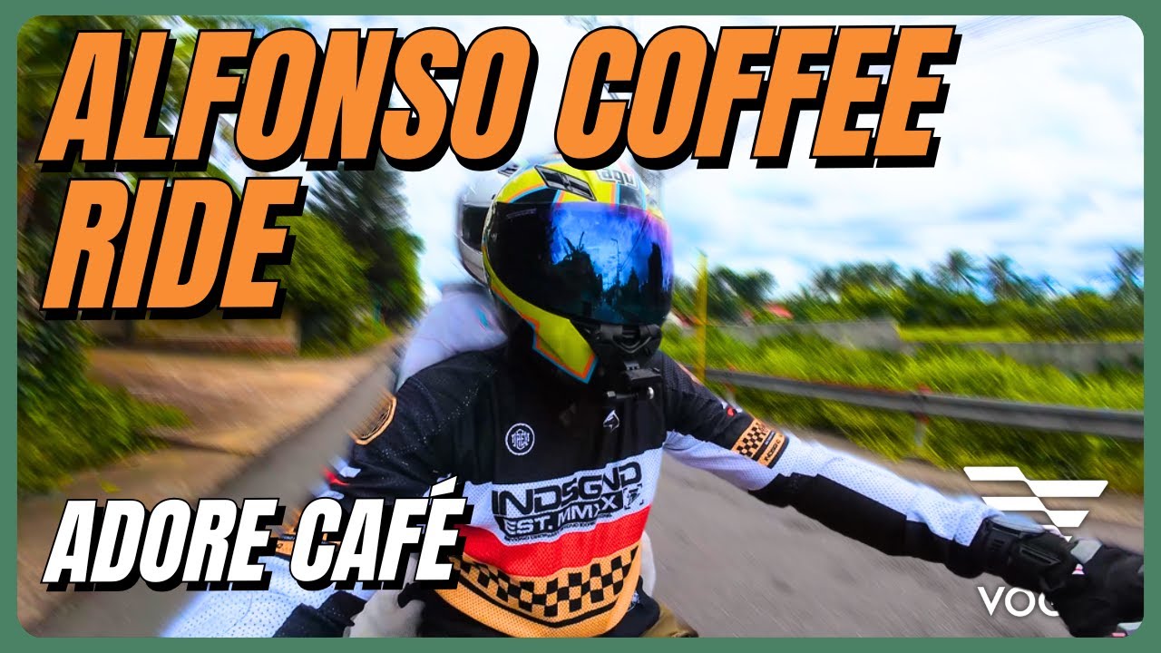 ADORE CAFE | Short Coffee Ride | VOGE 525 DSX