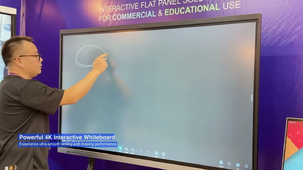 VIISAN ViiPanel FL Series IFPD Demonstration