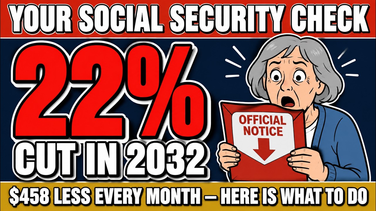 Social Security Is Being Cut 22% in 2032. Here Is What to Do Before Then