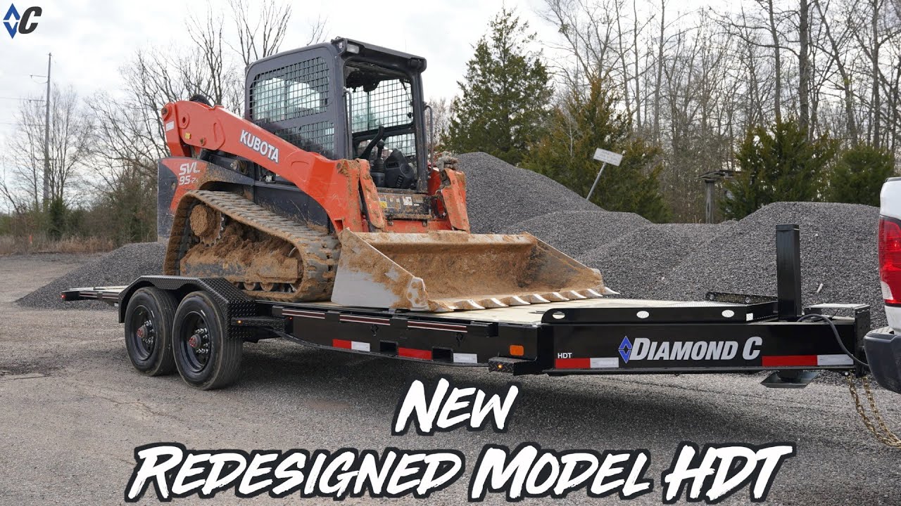 The Ultimate Tilt Equipment Trailer | Diamond C