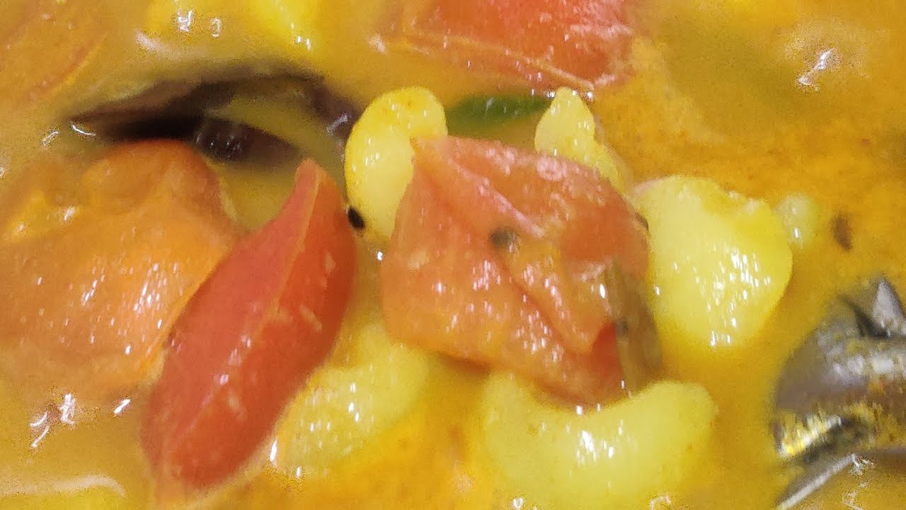 টমেটো 🍅 দিয়ে আলুর দম