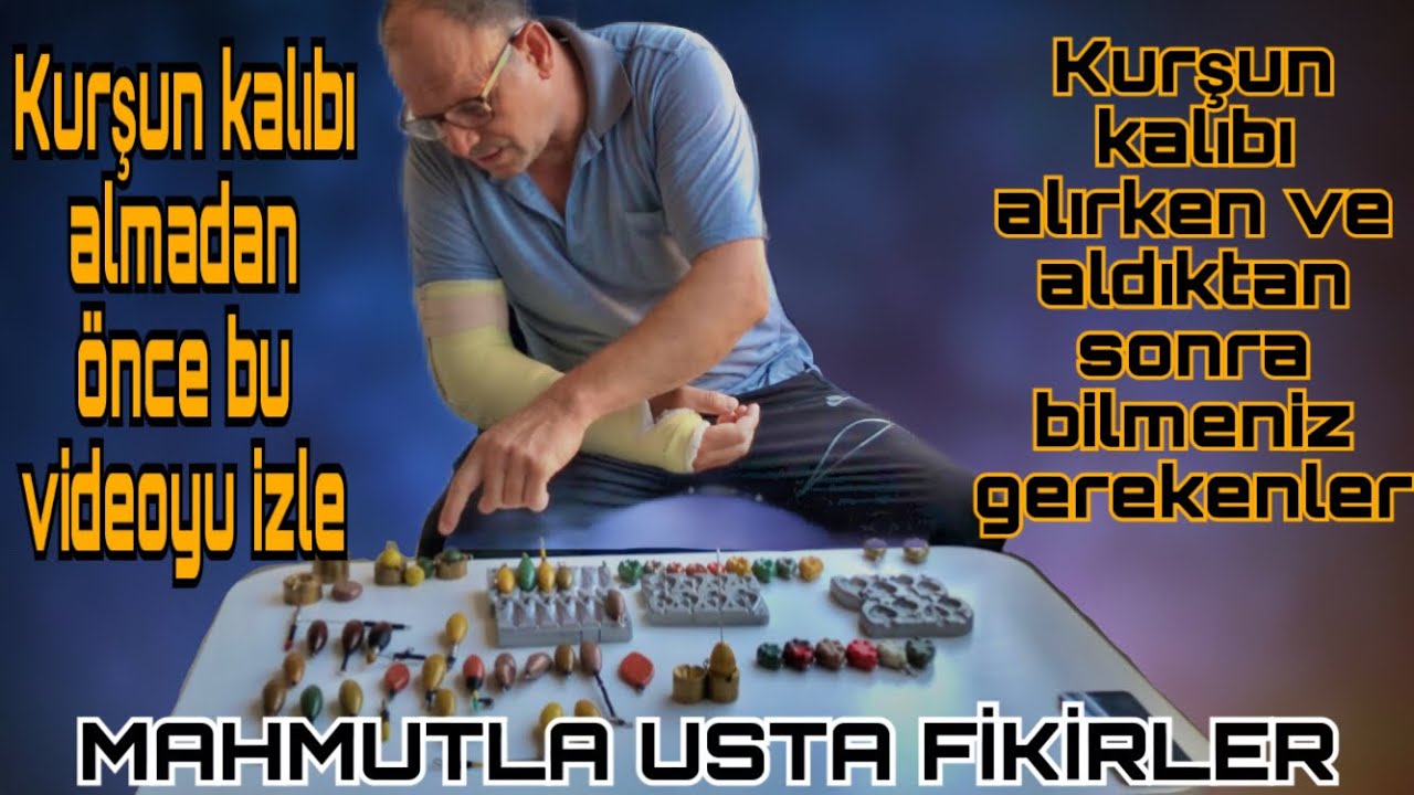 Kurşun kalıbı almadan önce bilmeniz gerekenler | Olta kurşunu kalıbı tanıtımı