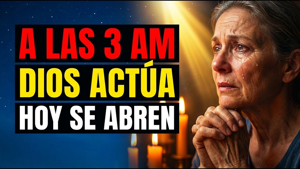 La llave maestra de las 3 AM Abre las puertas que el enemigo cerró