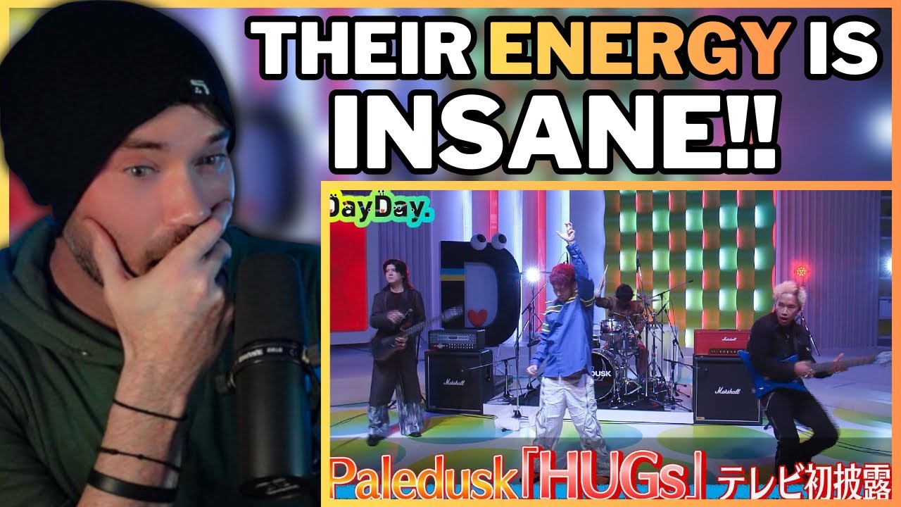 Реакция метал-вокалиста на вступительную песню аниме Paledusk «HUGs» (DAYDAY)