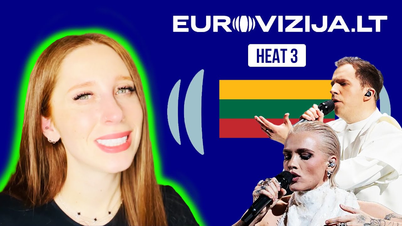 LET'S REACT TO EUROVIZIJA.LT HEAT 3 FINALISTS (LITHUANIA EUROVISION 2025)
