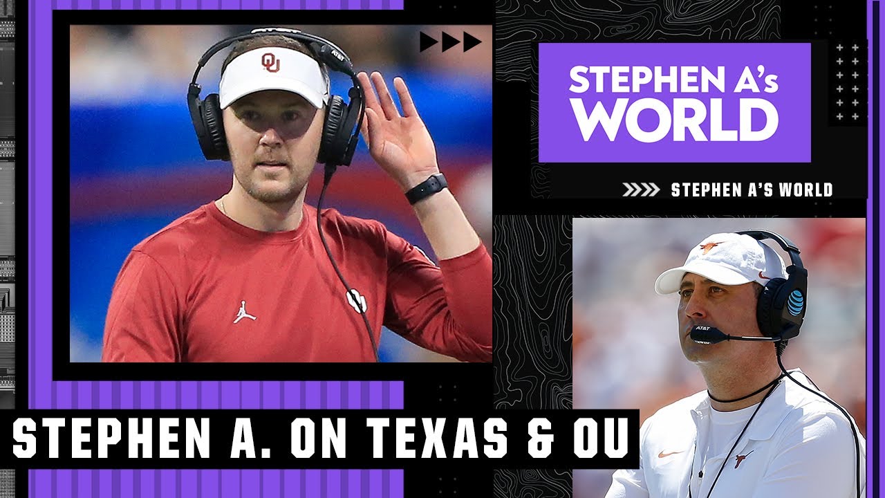 Stephen A. reacts to reports of Texas and Oklahoma wanting in the SEC | Stephen A's World